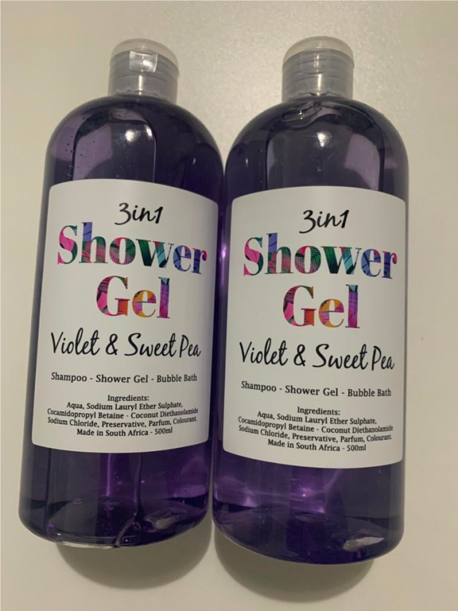 3 in 1 Shower Gel 500 ml Memaqua solutions